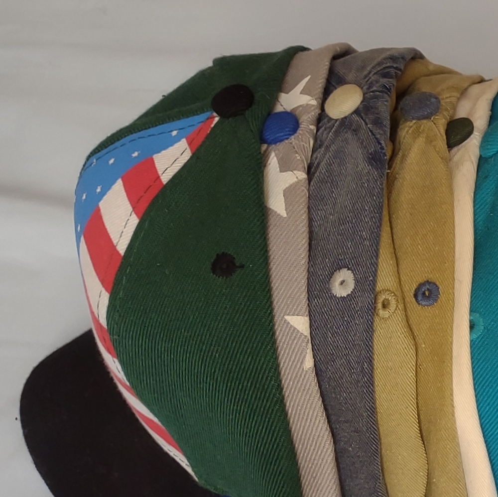 Lot of 7 dad hats